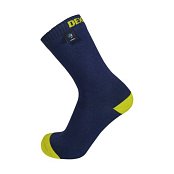 Nepromokavé ponožky DEXSHELL ULTRA THIN CREW navy/lime XL