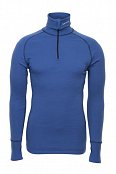 Triko BRYNJE ARCTIC DOUBLE ZIP POLO sky blue XXXL