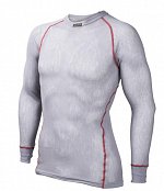 Triko BRYNJE WOOL THERMO LIGHT SHIRT grey XXL