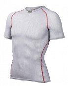 Triko BRYNJE WOOL THERMO LIGHT T-SHIRT grey XXL