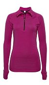 Dámský rolák BRYNJE ARCTIC DOUBLE ZIP-POLO violet XS