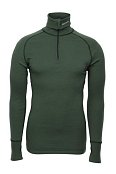 Triko BRYNJE ARCTIC DOUBLE ZIP POLO green XS