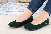 Barefoot baleríny BELENKA SOPHIE emerald green EU 40