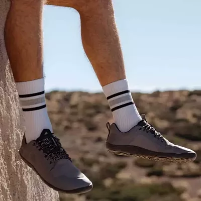 Barefoot boty GROUNDIES All Terrain Low Šedé EU 40