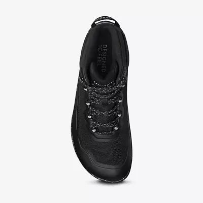 Barefoot kotníkové boty GROUNDIES All Terrain High Černé EU 39