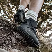Barefoot kotníkové boty GROUNDIES All Terrain High Černé EU 42