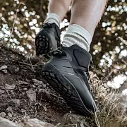 Barefoot kotníkové boty GROUNDIES All Terrain High Černé EU 43