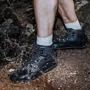Barefoot kotníkové boty GROUNDIES All Terrain High Černé EU 43