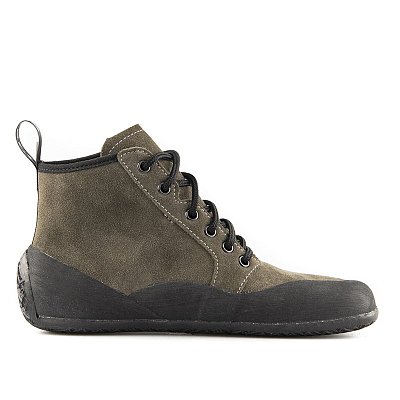 Barefoot kotníkové boty SALTIC OUTDOOR HIGH ExtasyFix® olive EU 42