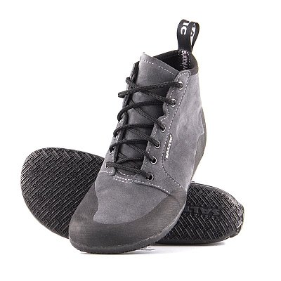 Barefoot kotníkové boty SALTIC OUTDOOR HIGH grey EU 39