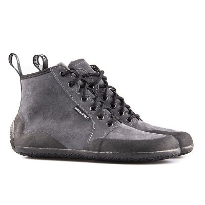 Barefoot kotníkové boty SALTIC OUTDOOR HIGH grey EU 39