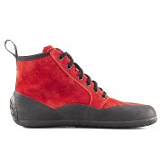 Barefoot kotníkové boty SALTIC OUTDOOR HIGH red EU 38