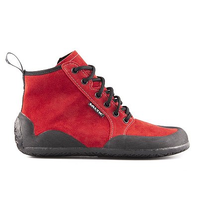 Barefoot kotníkové boty SALTIC OUTDOOR HIGH red EU 40