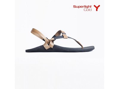 Barefoot sandály BOSKY SUPERLIGHT 85 gold EU 36