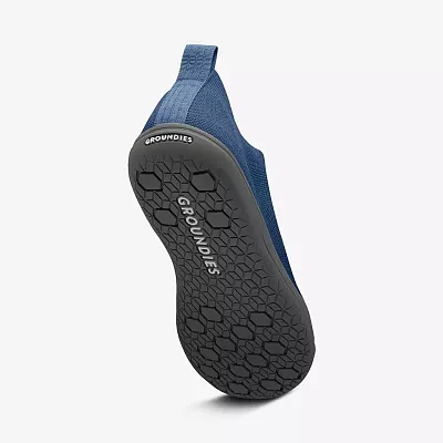 Barefoot sportovní boty GROUNDIES ACTIVE KNIT modré  EU 37