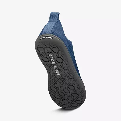 Barefoot sportovní boty GROUNDIES ACTIVE KNIT modré  EU 45