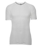 Bavlněné funkční retro triko BRYNJE HELSETROYE HEAVYWEIGHT white XXL