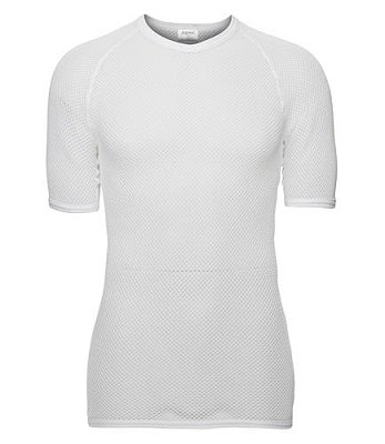 Bavlněné funkční retro triko BRYNJE HELSETROYE LIGHTWEIGHT white M