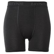 Boxerky BRYNJE CLASSIC WOOL BOXER SHORTS black XXL