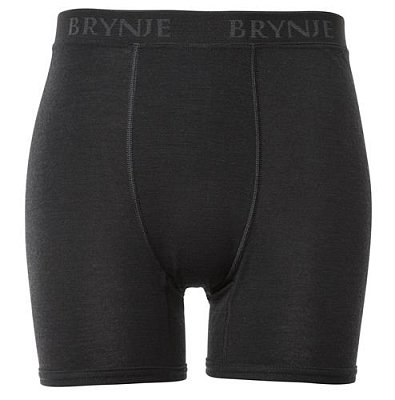 Boxerky BRYNJE CLASSIC WOOL BOXER SHORTS black M