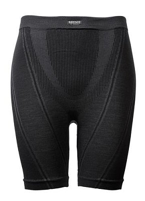 Boxerky BRYNJE SPRINT MERINO SEAMLESS BOX black S