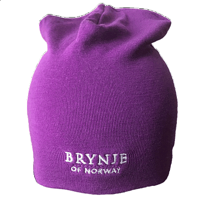 Čepice BRYNJE CLASSIC WOOL HAT violet UNI