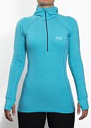 Dámská mikina BRYNJE CLASSIC WOOL HOODED SWEATER aqua  M