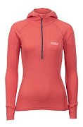 Dámská mikina BRYNJE CLASSIC WOOL HOODED SWEATER peach  M