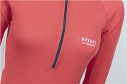 Dámská mikina BRYNJE CLASSIC WOOL HOODED SWEATER peach  M
