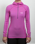 Dámská mikina BRYNJE CLASSIC WOOL HOODED SWEATER pink M