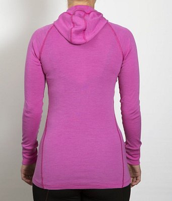 Dámská mikina BRYNJE CLASSIC WOOL HOODED SWEATER pink M