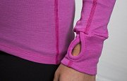 Dámská mikina BRYNJE CLASSIC WOOL HOODED SWEATER pink XL