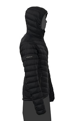 Dámská zateplená bunda PINGUIN BREEZE HOODY černá XL