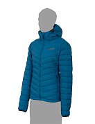 Dámská zateplená bunda PINGUIN BREEZE HOODY modrá L