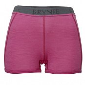 Dámské kalhotky BRYNJE CLASSIC WOOL BOXER-SHORTS pink M
