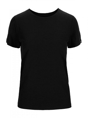 Dámské merino tričko BRYNJE Lady Classic Wool Light T-Shirt black M