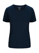 Dámské merino tričko BRYNJE Lady Classic Wool Light T-Shirt navy XS