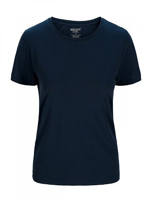 Dámské merino tričko BRYNJE Lady Classic Wool Light T-Shirt navy XS