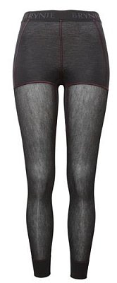 Dámské spodky BRYNJE CLASSIC WOOL THERMO LIGHT LONGS black XS