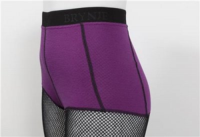 Dámské spodky BRYNJE WOOL THERMO violet L