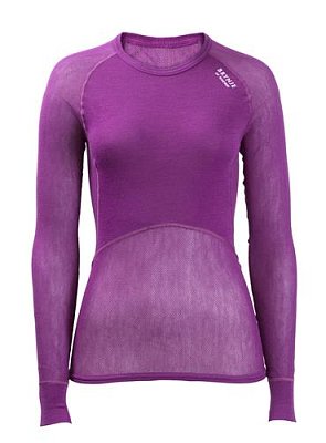 Dámské triko BRYNJE CLASSIC WOOL THERMO LIGHT SHIRT volet S