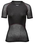 Dámské triko BRYNJE CLASSIC WOOL THERMO LIGHT T-SHIRT black XL