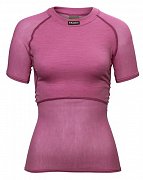 Dámské triko BRYNJE CLASSIC WOOL THERMO LIGHT T-SHIRT pink M