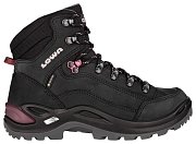Dámské turistické boty LOWA RENEGADE GTX MID Ws black/prune UK 4