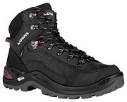 Dámské turistické boty LOWA RENEGADE GTX MID Ws black/prune UK 4