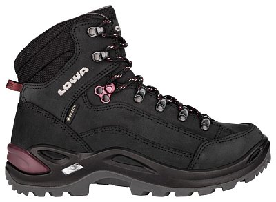 Dámské turistické boty LOWA RENEGADE GTX MID Ws black/prune UK 6