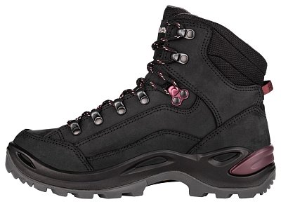 Dámské turistické boty LOWA RENEGADE GTX MID Ws black/prune UK 6