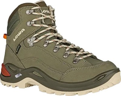 Dámské turistické boty LOWA RENEGADE GTX MID Ws grey green/panna UK 4