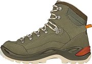 Dámské turistické boty LOWA RENEGADE GTX MID Ws grey green/panna UK 4