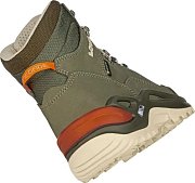 Dámské turistické boty LOWA RENEGADE GTX MID Ws grey green/panna UK 4